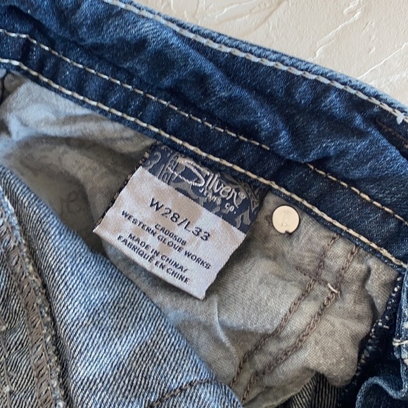 Silver Jeans Women's Boot Cut in Indigo - Picture 8 of 11